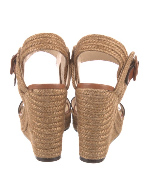 Jimmy Choo Leather Espadrilles