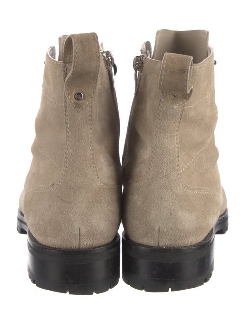 Jimmy Choo Suede Combat Boots