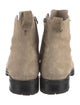 Jimmy Choo Suede Combat Boots