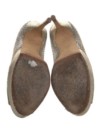 Jimmy Choo Glitter Glitter Accents Pumps