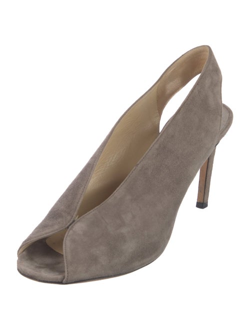 Jimmy Choo Suede Slingback Sandals