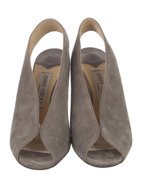 Jimmy Choo Suede Slingback Sandals
