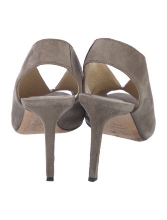 Jimmy Choo Suede Slingback Sandals