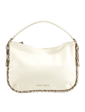 Jimmy Choo Leather Top Handle Bag