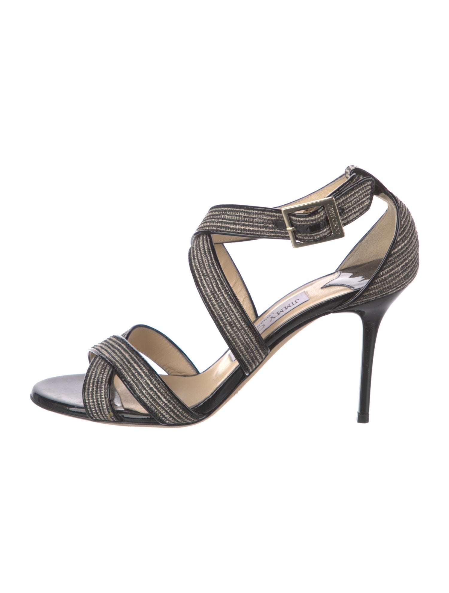 Jimmy Choo Patent Leather Sandals
