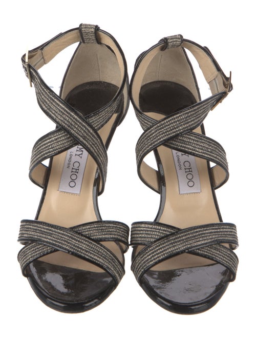 Jimmy Choo Patent Leather Sandals