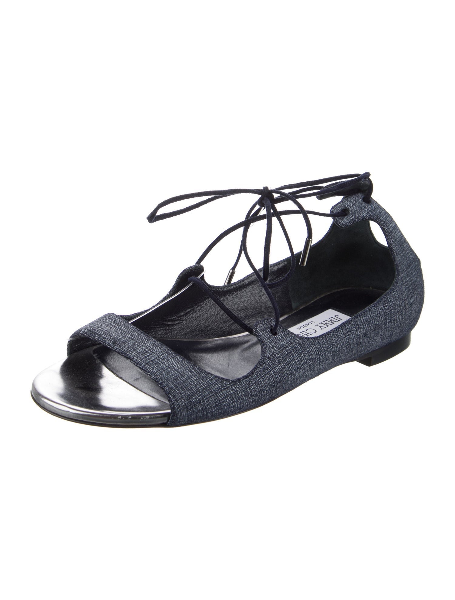 Jimmy Choo Denim Sandals