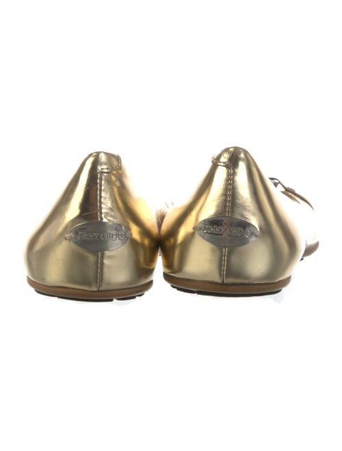 Jimmy Choo Leather Ballet Flats
