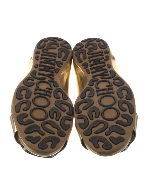 Jimmy Choo Leather Ballet Flats