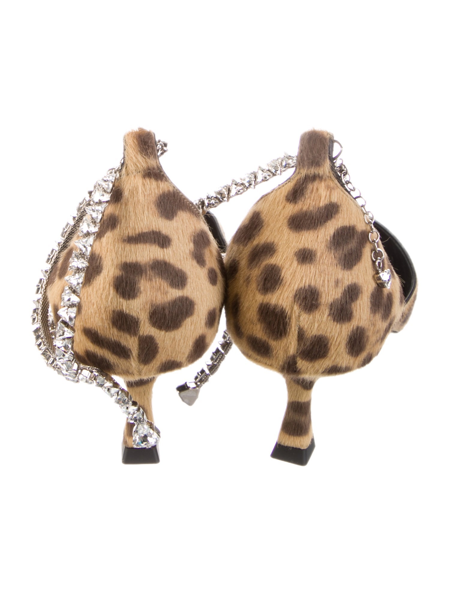 Jimmy Choo Ponyhair Animal Print D'Orsay Pumps