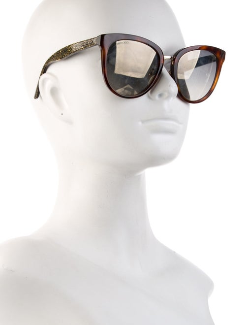 Jimmy Choo Cat-Eye Gradient Sunglasses
