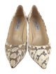 Jimmy Choo Python Animal Print Pumps