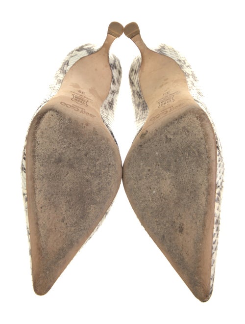 Jimmy Choo Python Animal Print Pumps