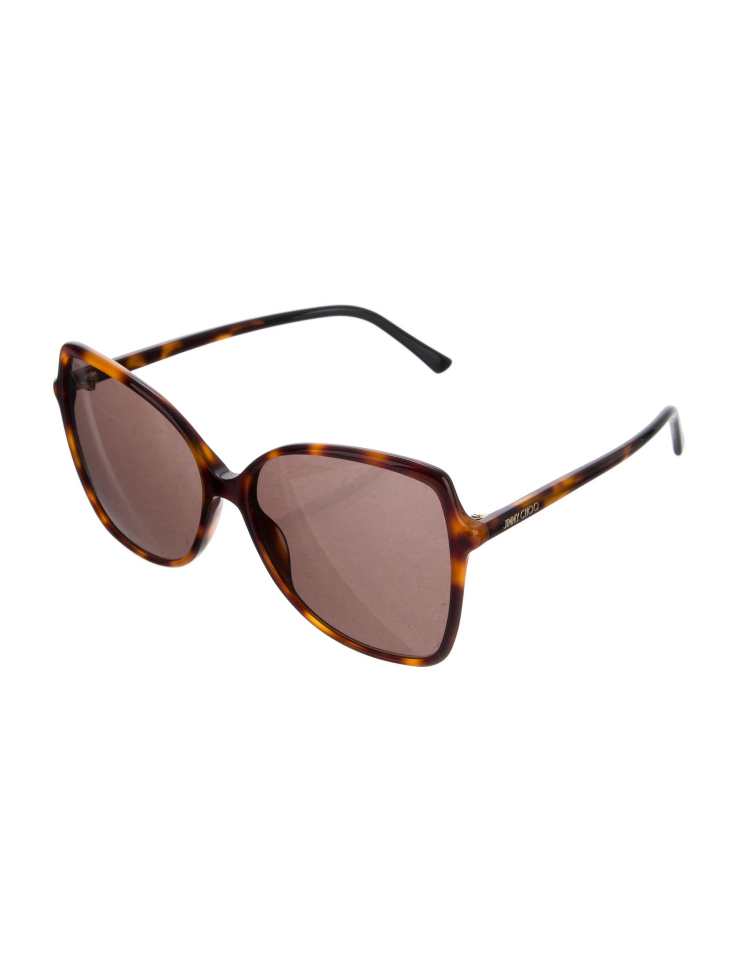 Jimmy Choo Oversize Tinted Sunglasses
