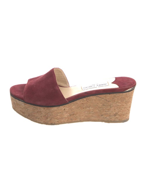 Jimmy Choo Suede Slides