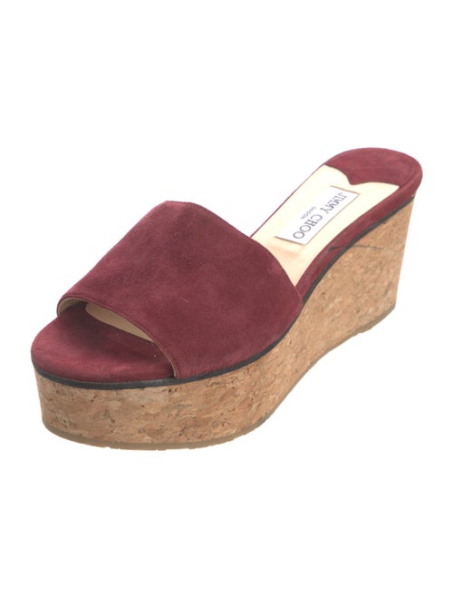 Jimmy Choo Suede Slides