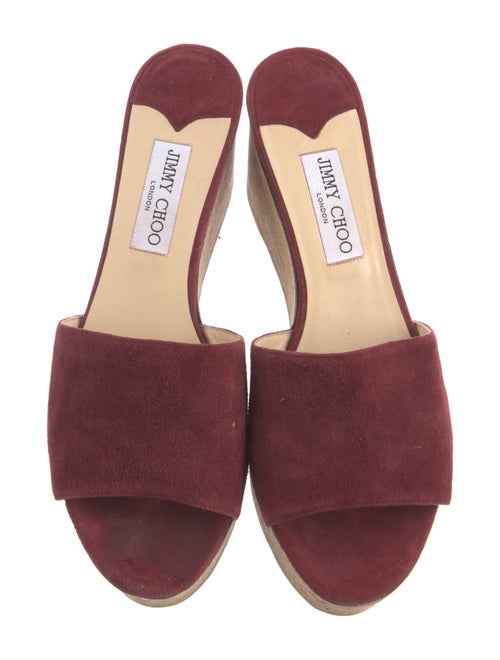 Jimmy Choo Suede Slides