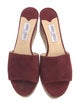 Jimmy Choo Suede Slides