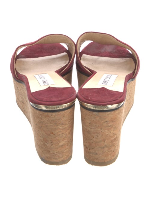 Jimmy Choo Suede Slides