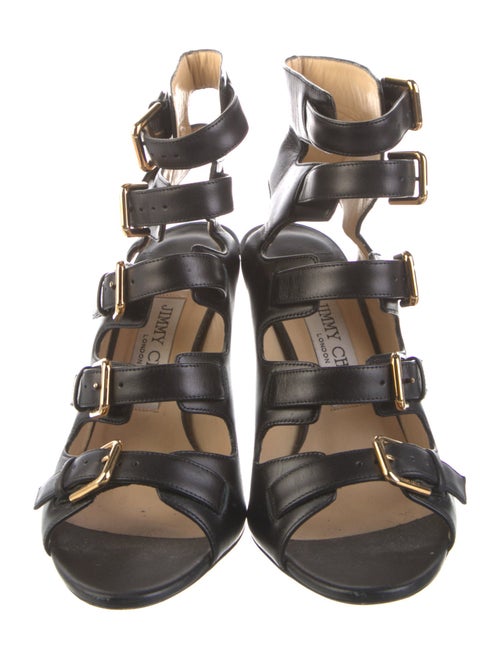 Jimmy Choo Leather Gladiator Sandals