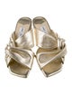 Jimmy Choo Leather Slides
