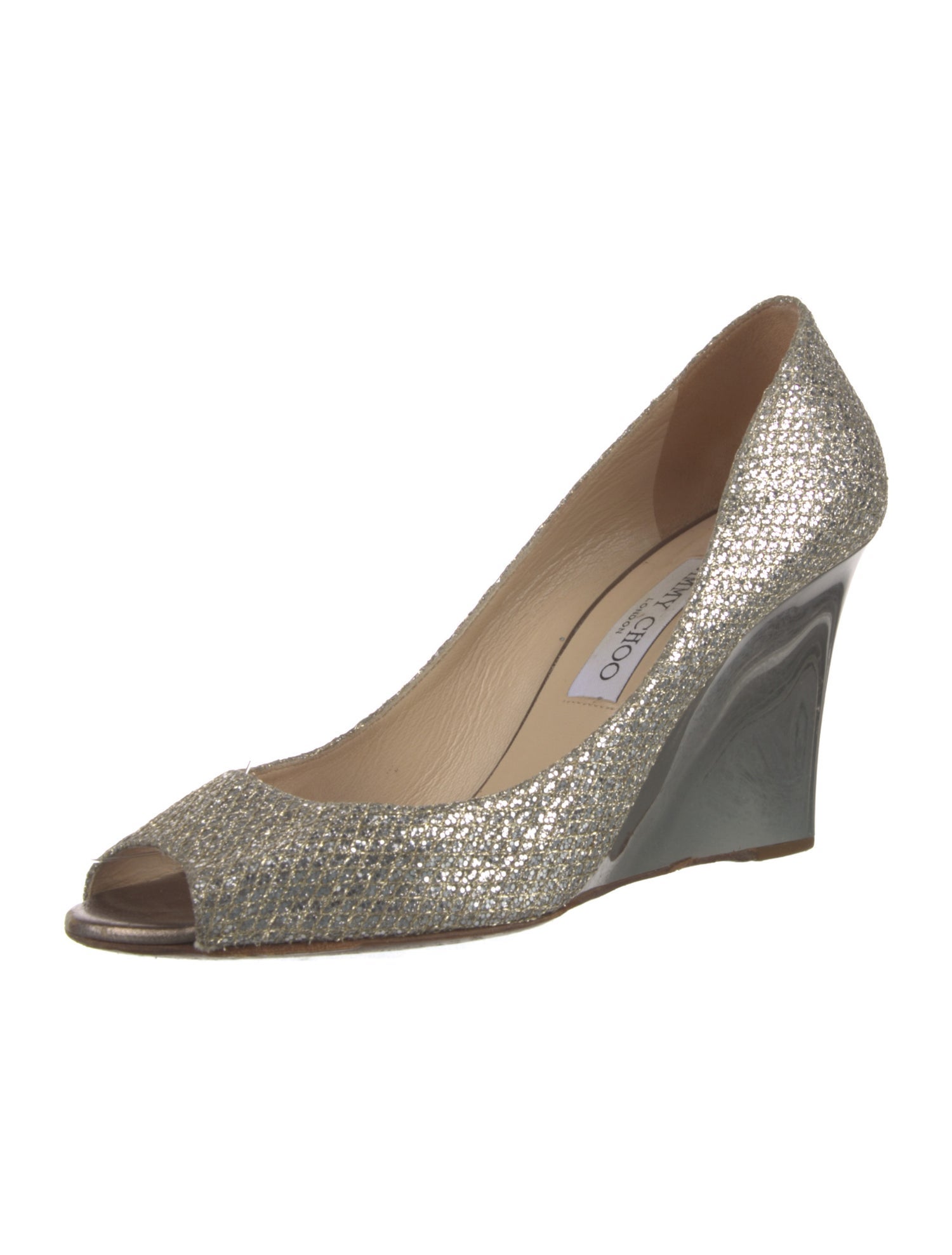 Jimmy Choo Glitter Pumps