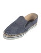 Jimmy Choo Denim Whipstitch Trim Espadrilles