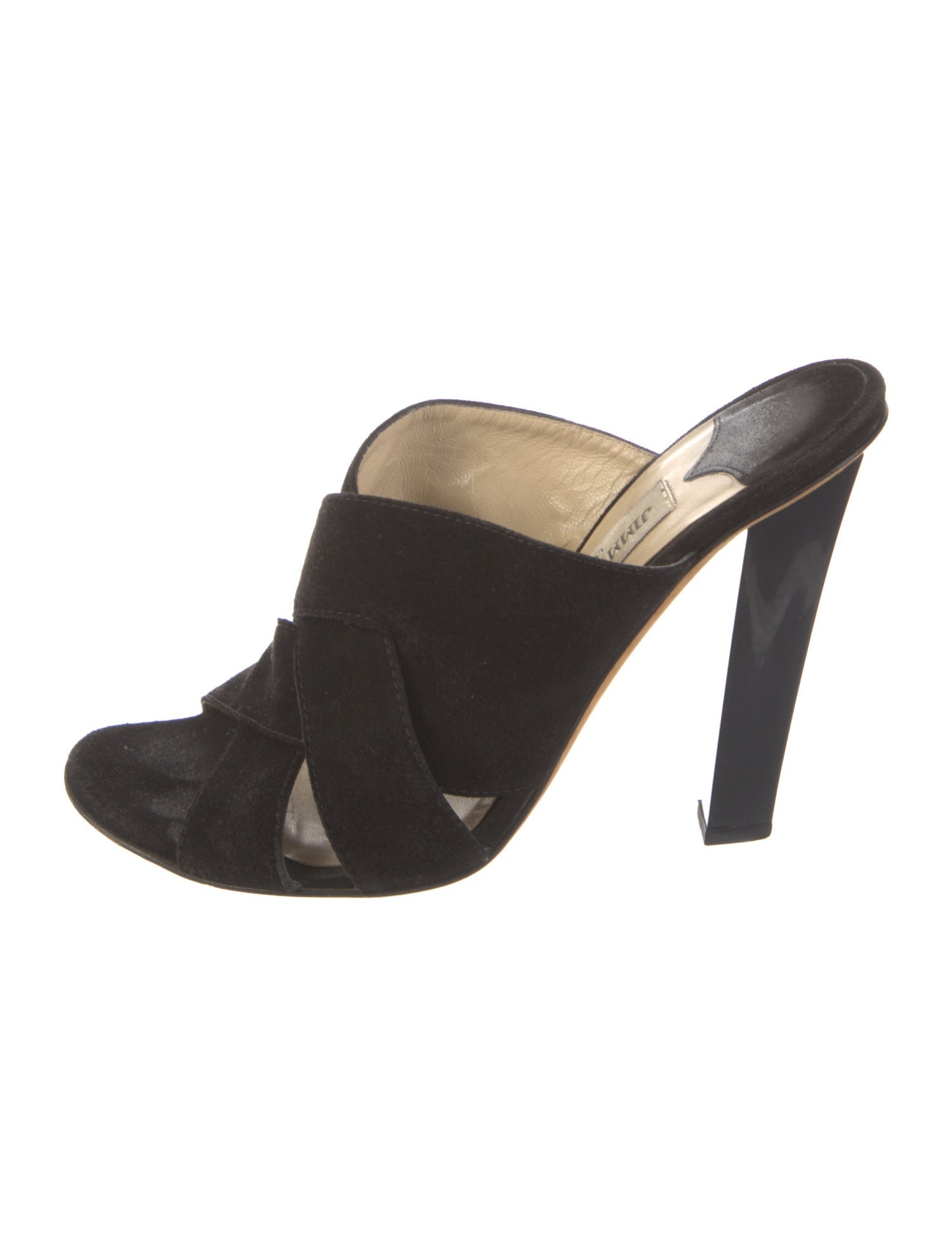 Jimmy Choo Suede Slides