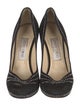 Jimmy Choo Suede Crystal Embellishments Pumps