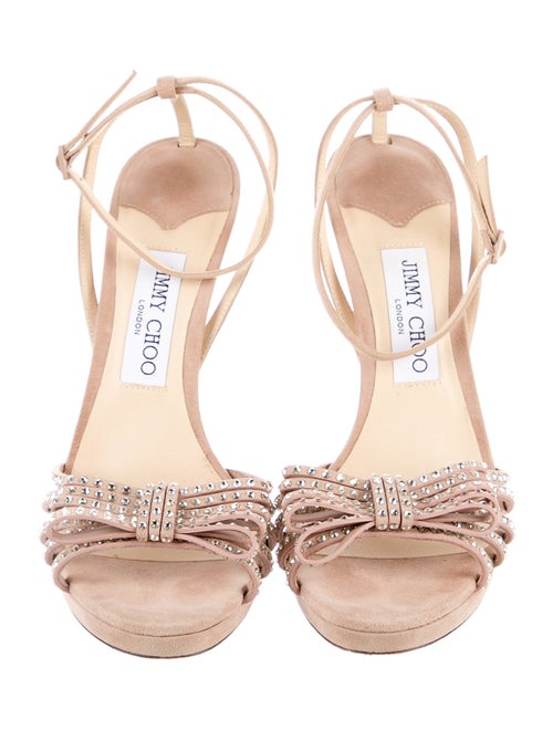 Jimmy Choo Kaite Suede Slingback Sandals