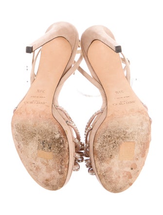 Jimmy Choo Kaite Suede Slingback Sandals