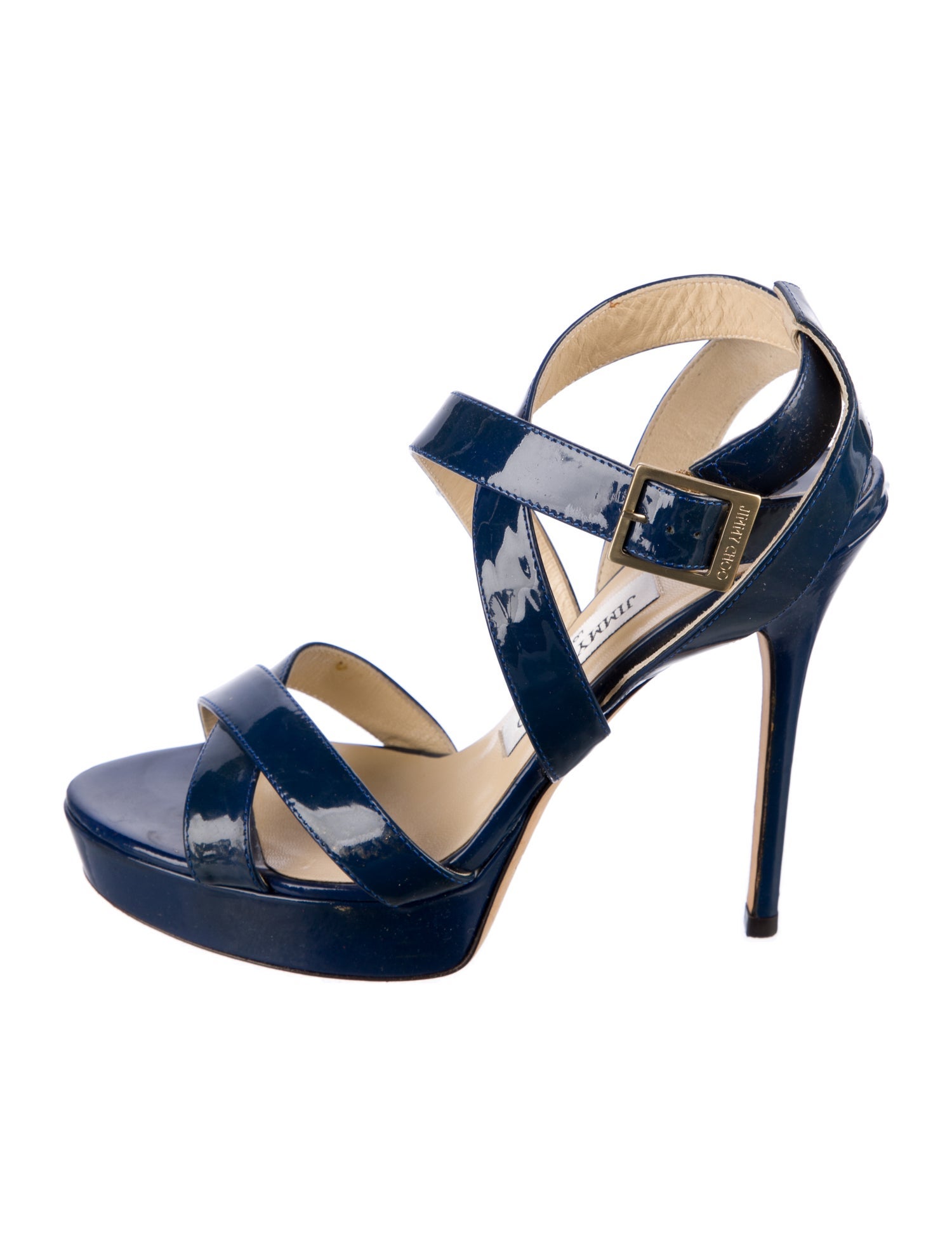 Jimmy Choo Patent Leather Sandals