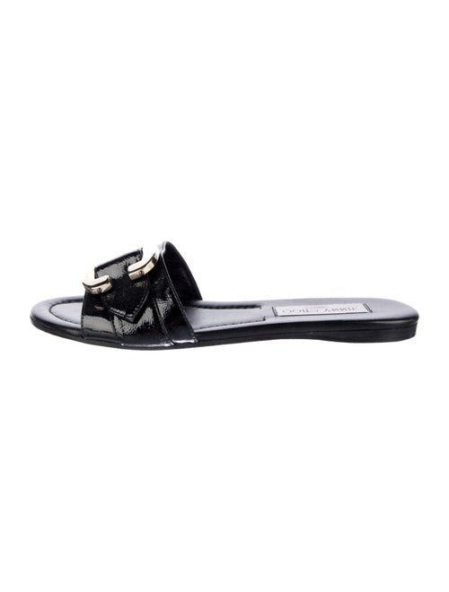 Jimmy Choo Leather Slides