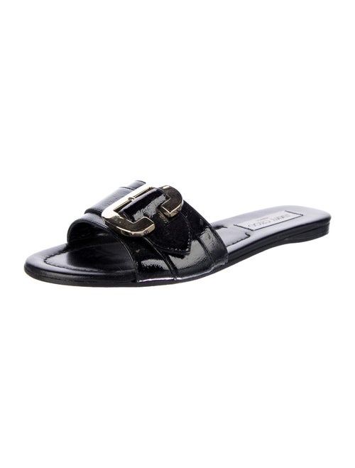 Jimmy Choo Leather Slides