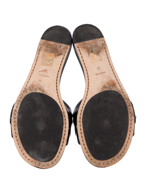 Jimmy Choo Leather Slides