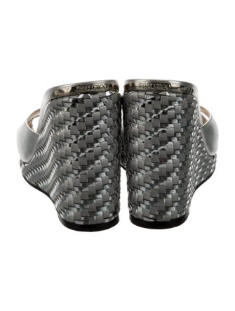 Jimmy Choo Almer Leather Espadrilles