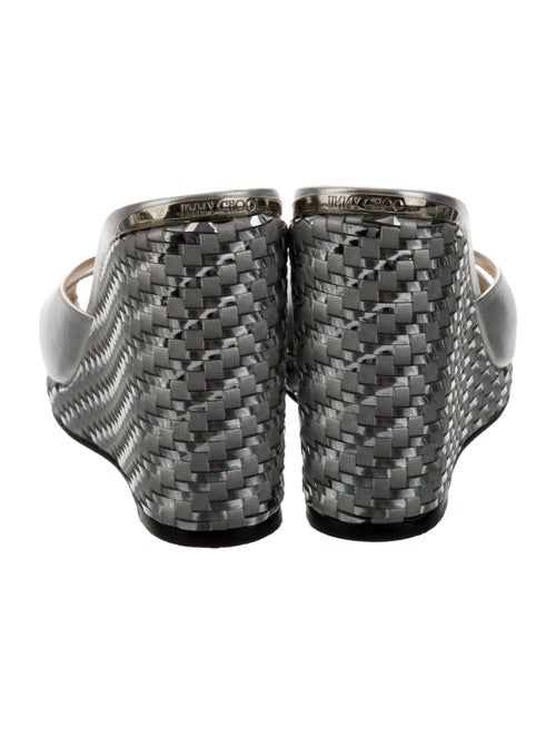 Jimmy Choo Almer Leather Espadrilles