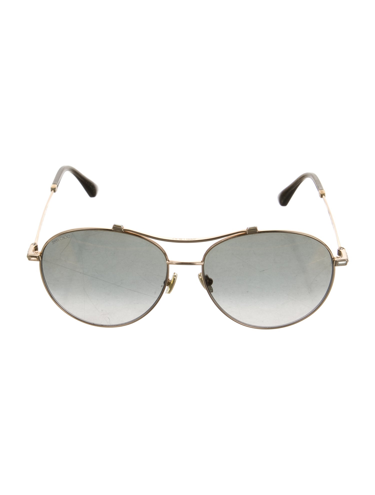 Jimmy Choo 521910 Aviator Sunglasses