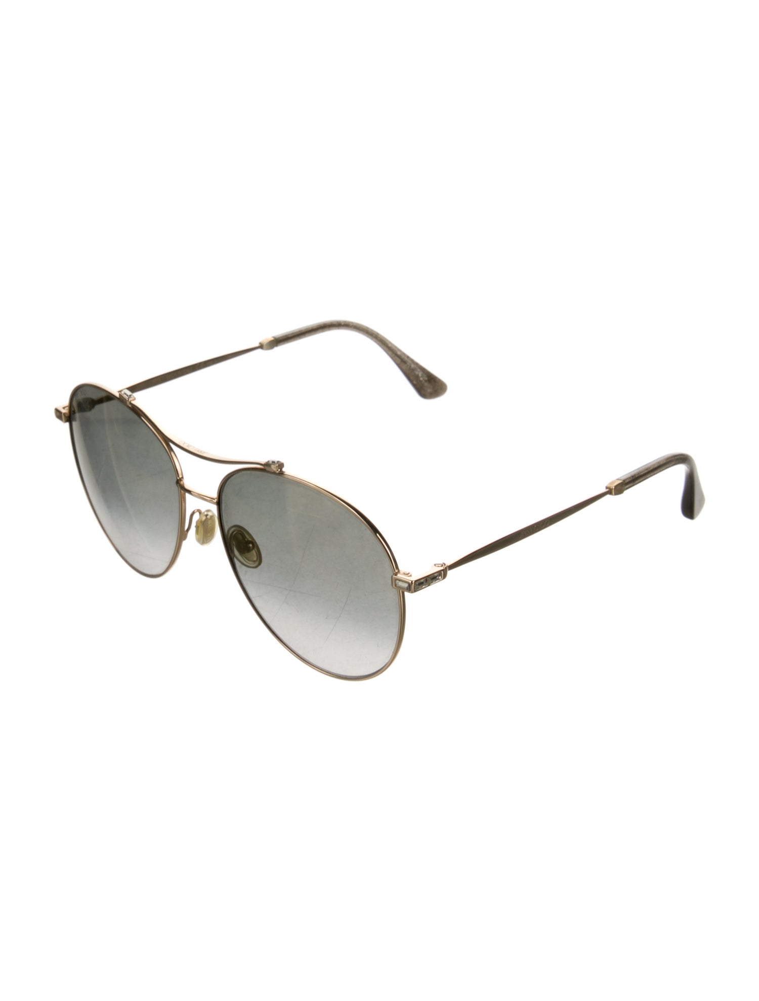 Jimmy Choo 521910 Aviator Sunglasses