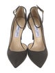 Jimmy Choo Canvas D'Orsay Pumps
