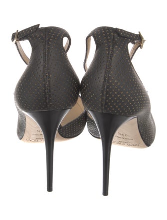 Jimmy Choo Canvas D'Orsay Pumps