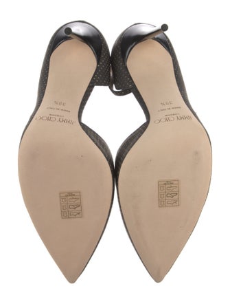 Jimmy Choo Canvas D'Orsay Pumps