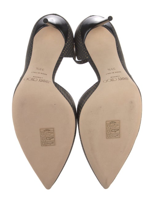 Jimmy Choo Canvas D'Orsay Pumps