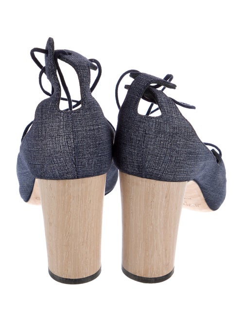 Jimmy Choo Vernie Denim Sandals