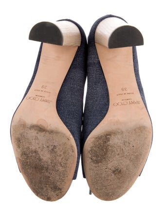 Jimmy Choo Vernie Denim Sandals