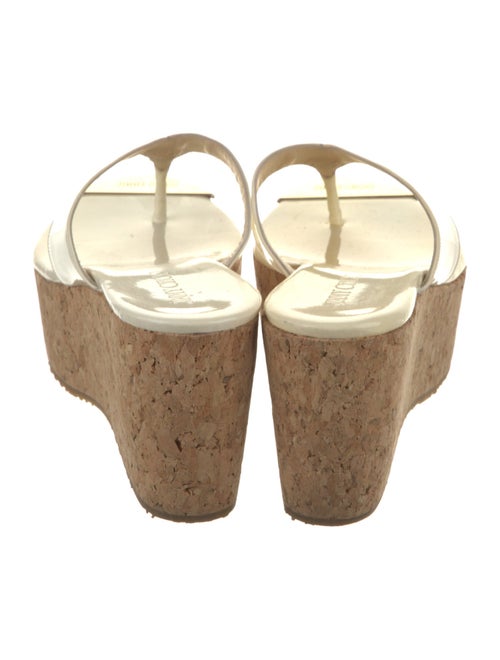 Jimmy Choo Patent Leather Slides