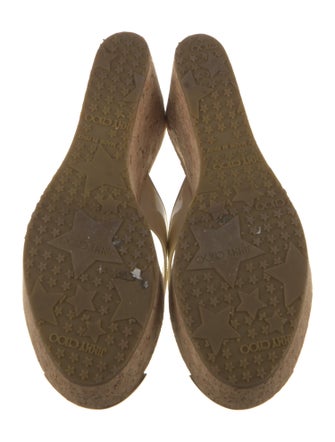 Jimmy Choo Patent Leather Slides