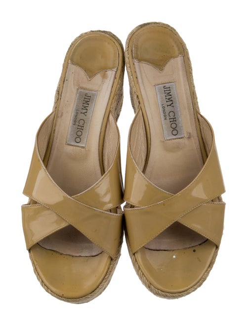 Jimmy Choo Patent Leather Espadrilles