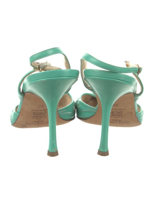 Jimmy Choo Leather Slingback Pumps