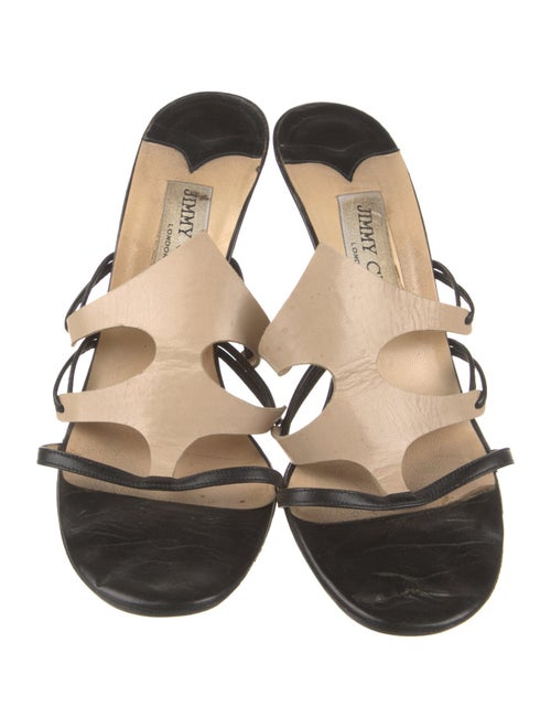 Jimmy Choo Leather Slides